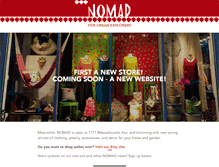 Tablet Screenshot of nomadcambridge.com